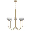 Pavane LED Chandelier - Smoke