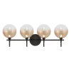 Pavane LED Vanity Light - 4 Light - Amber