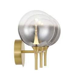 Pavane LED Vanity Light - 3 Light - Smoke