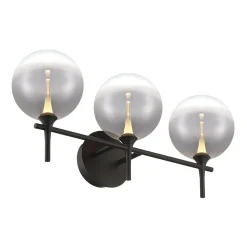 Pavane LED Vanity Light - 3 Light - Smoke