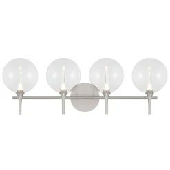 Pavane LED Vanity Light - 4 Light - Clear