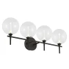 Pavane LED Vanity Light - 4 Light - Clear