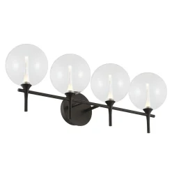 Pavane LED Vanity Light - 4 Light - Clear
