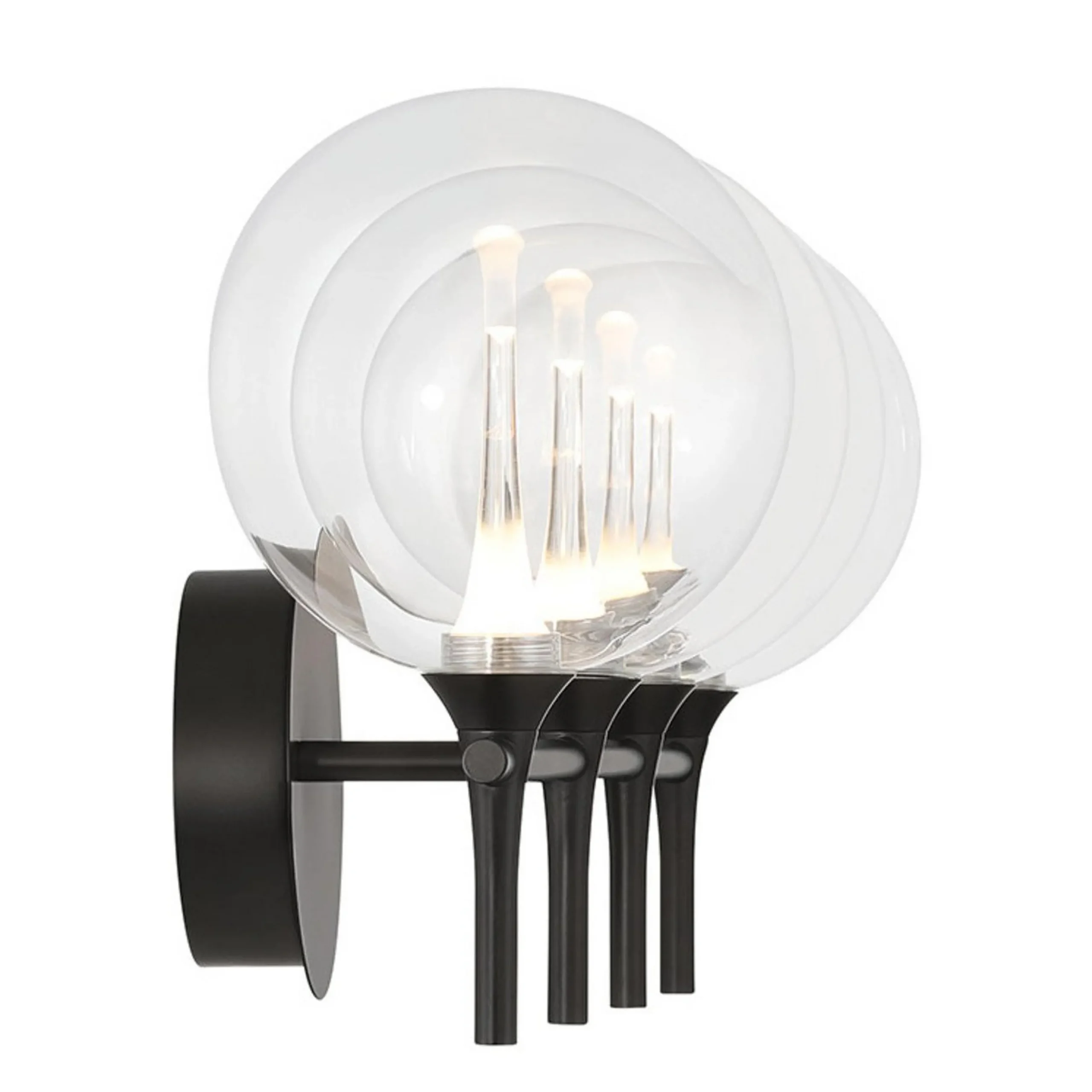 Pavane LED Vanity Light - 4 Light - Clear