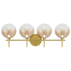 Pavane LED Vanity Light - 4 Light - Amber