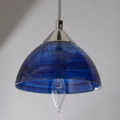 Petite Flared Glass Pendant