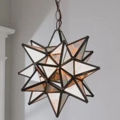 Petite Moravian Star Pendant