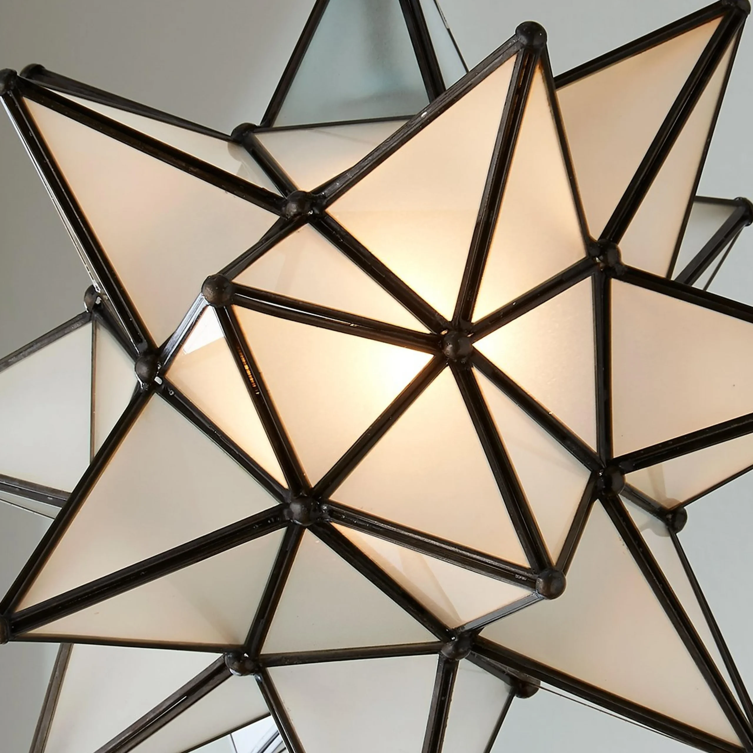 Petite Moravian Star Pendant