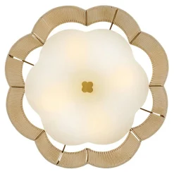 Petronia Hand-Wrapped Ceiling Light - 18"