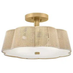 Petronia Hand-Wrapped Ceiling Light - 18