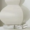 Porcelain Square Gourd Table Lamp
