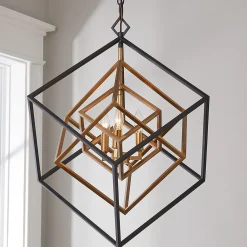 Prismatic Cubed Chandelier - 3 Light