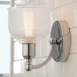 Prismatic Glass Sconce