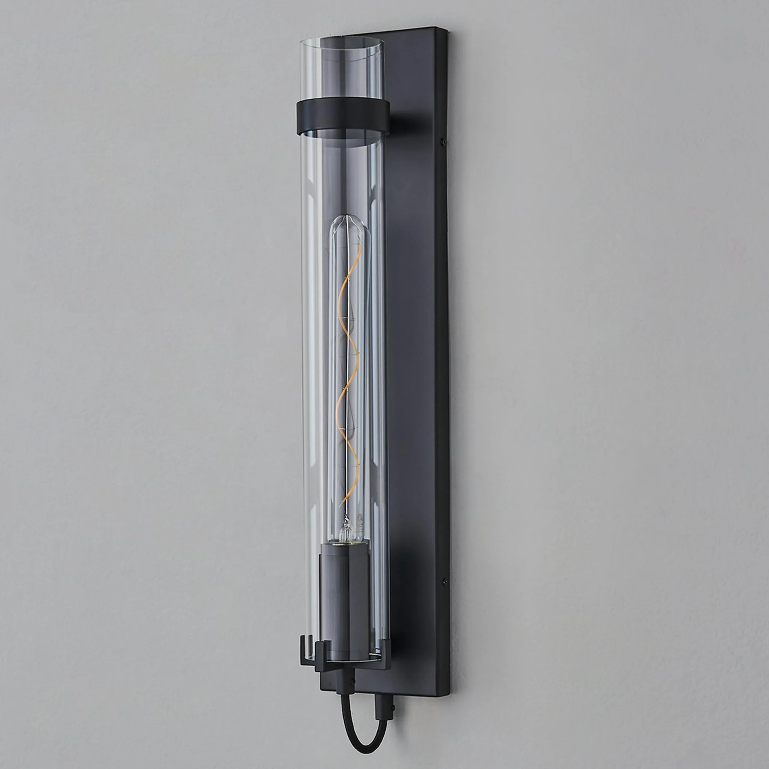 Pronged Sconce - Large - Clear