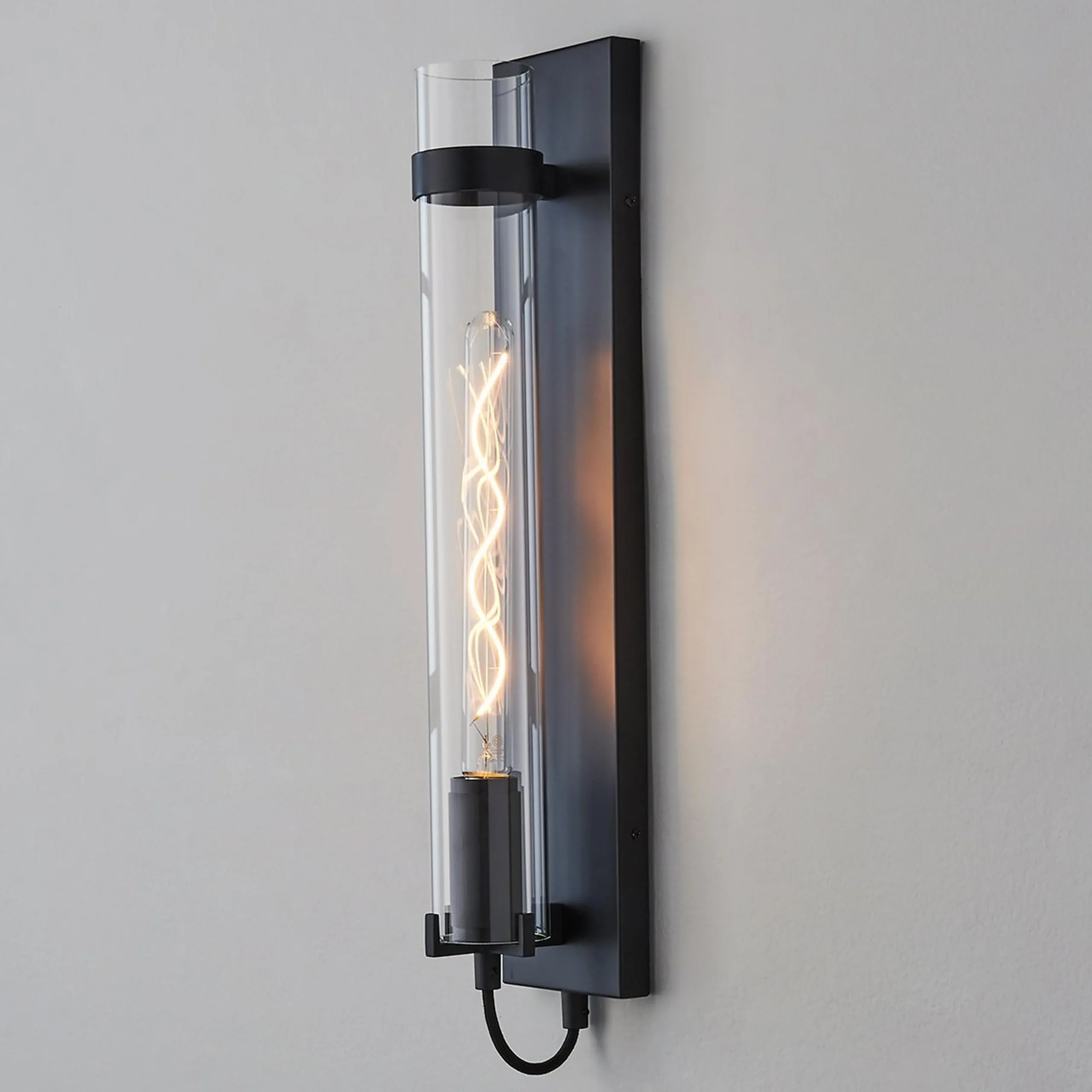 Pronged Sconce - Large - Clear