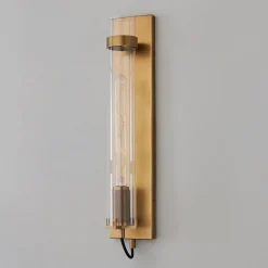 Pronged Sconce - Large - Clear