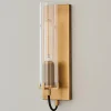 Pronged Sconce - Small - Clear