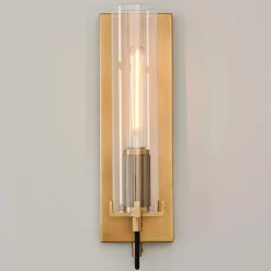 Pronged Sconce - Small - Clear