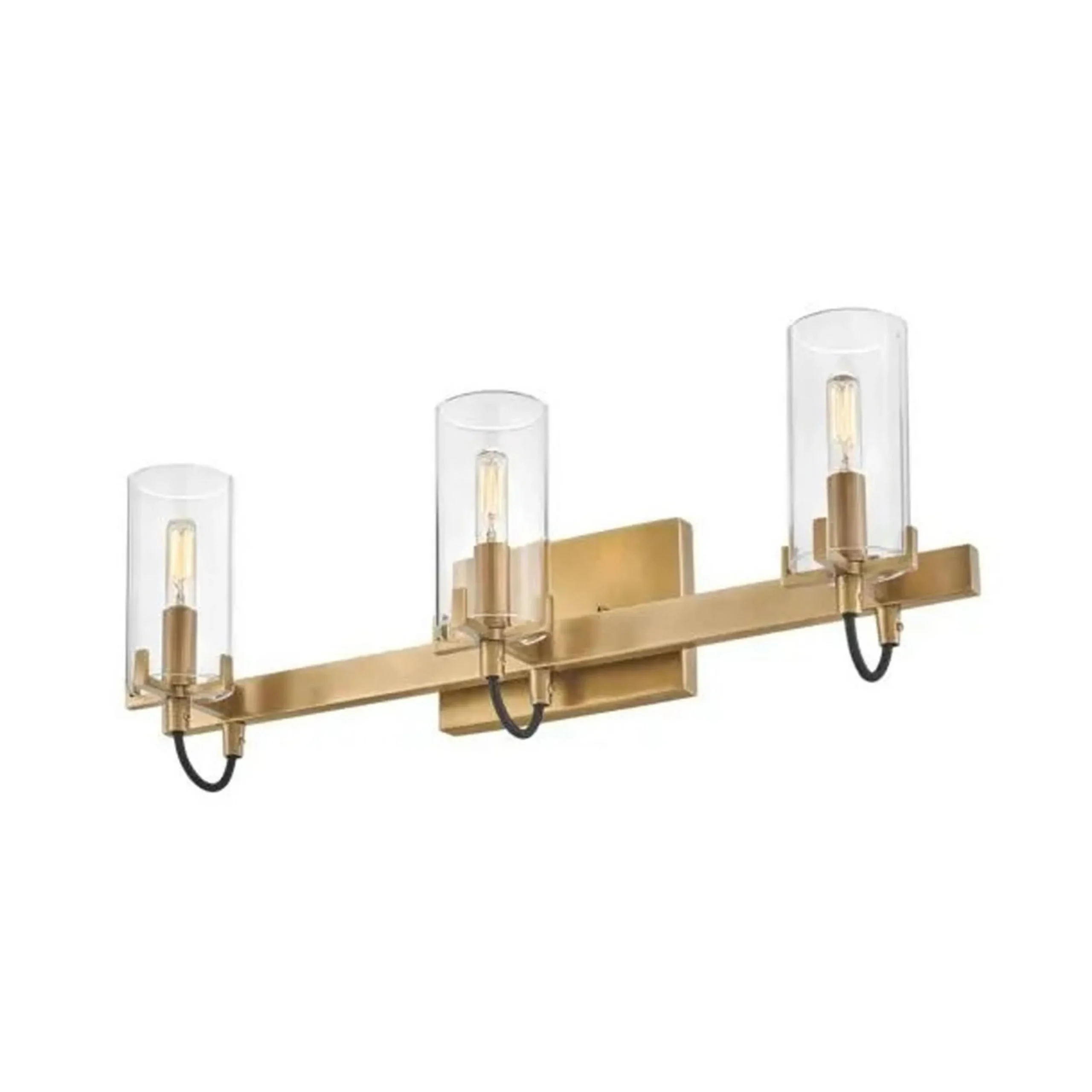 Pronged Vanity Light - 3 Light - Clear