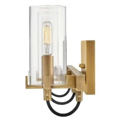Pronged Vanity Light - 3 Light - Clear