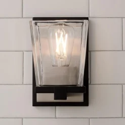 Quadratic Bath Sconce