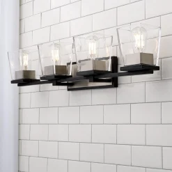 Quadratic Vanity Light - 4 Light