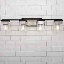 Quadratic Vanity Light - 4 Light