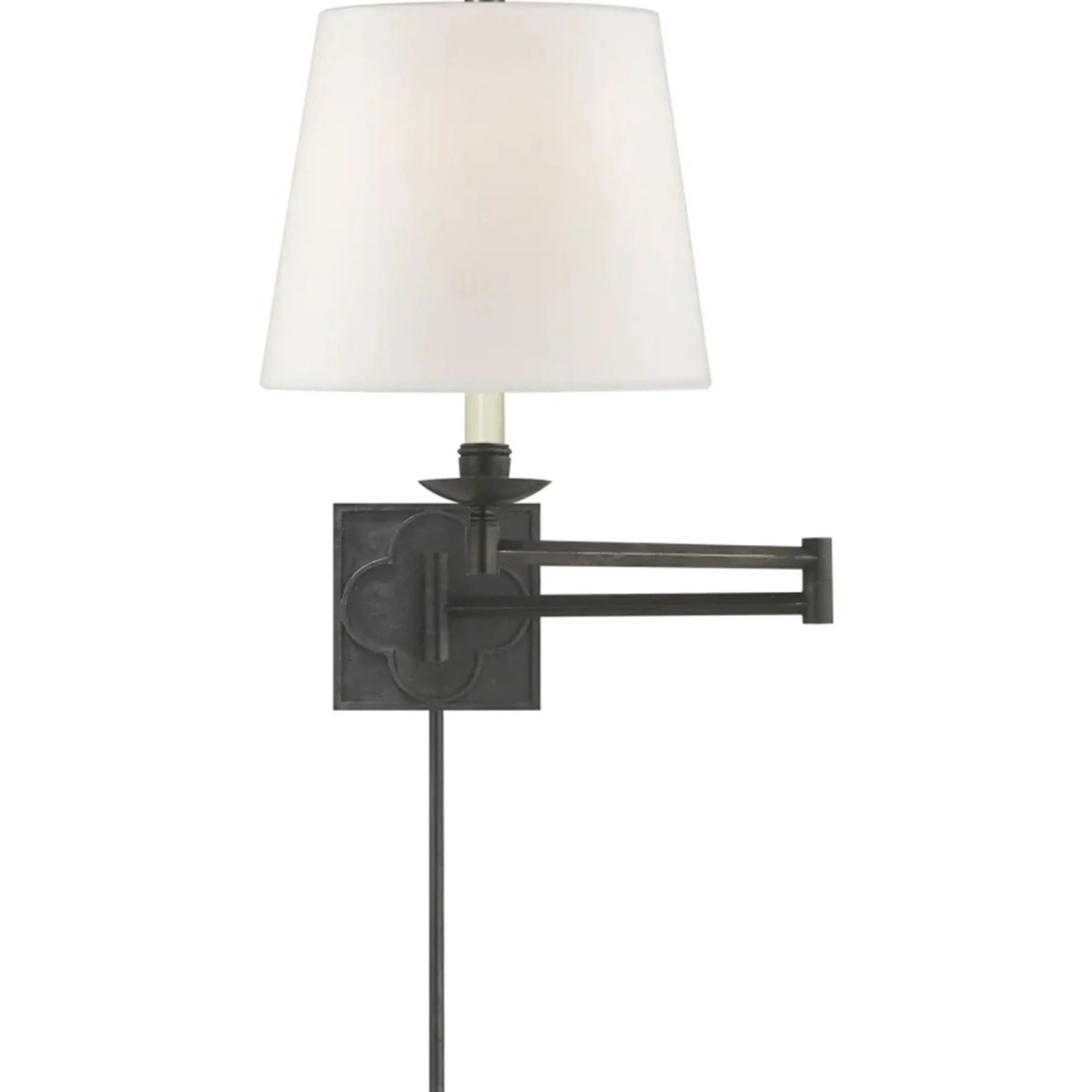 Quatrefoil Medallion Swing Arm