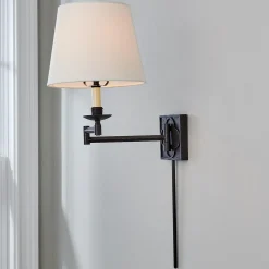 Quatrefoil Medallion Swing Arm