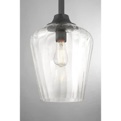 Quiana Fluted Glass Pendant