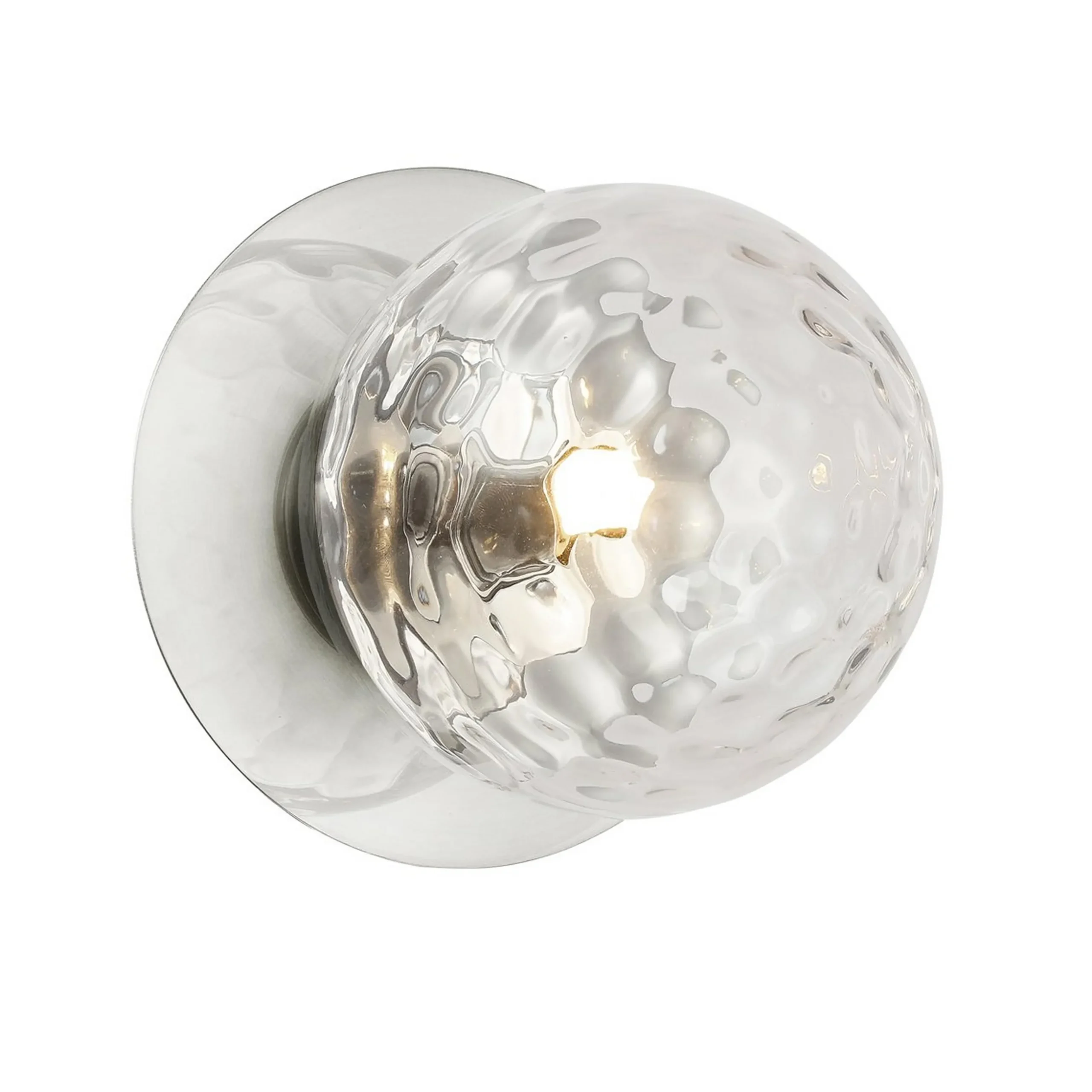 Quinn Bath Sconce - Clear Glass