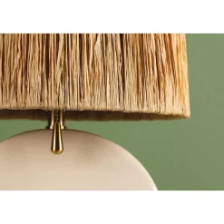Raffia Table Lamp