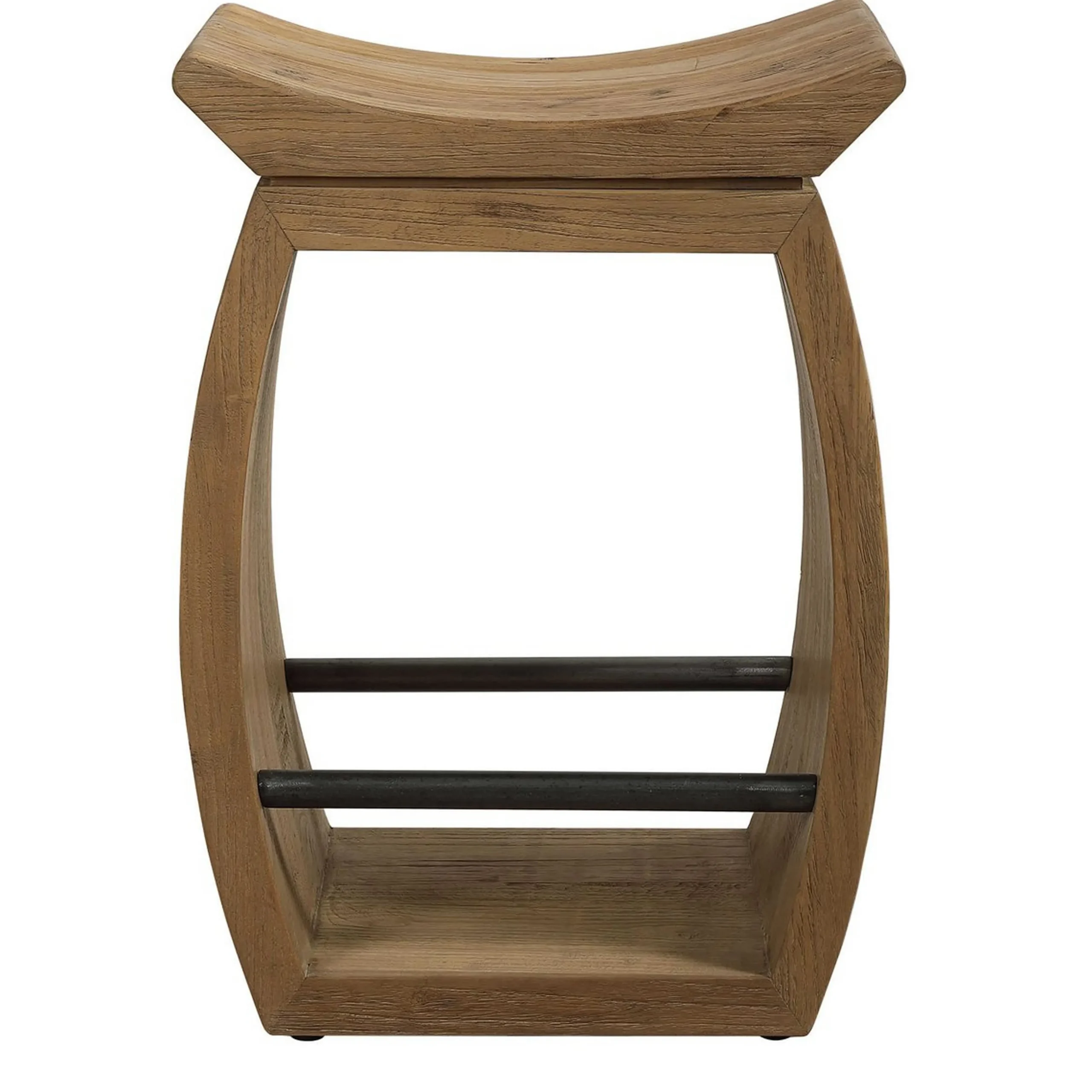 Reclaimed Elk Stool