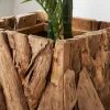 Reclaimed Teak End Table