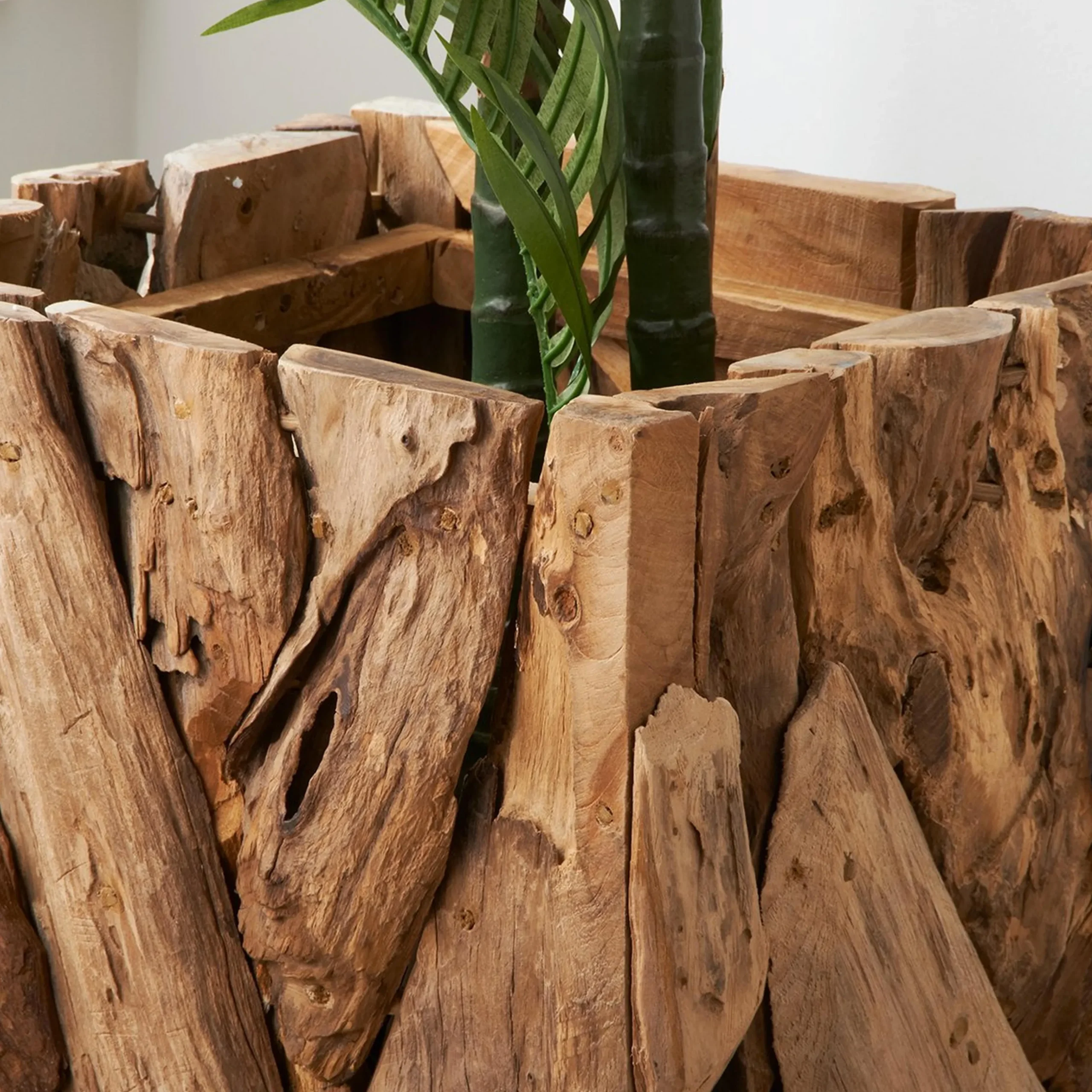 Reclaimed Teak End Table