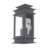 Rectangular Step Outdoor Sconce - Medium