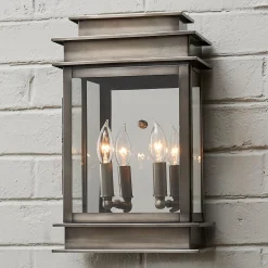 Rectangular Step Outdoor Sconce - Large