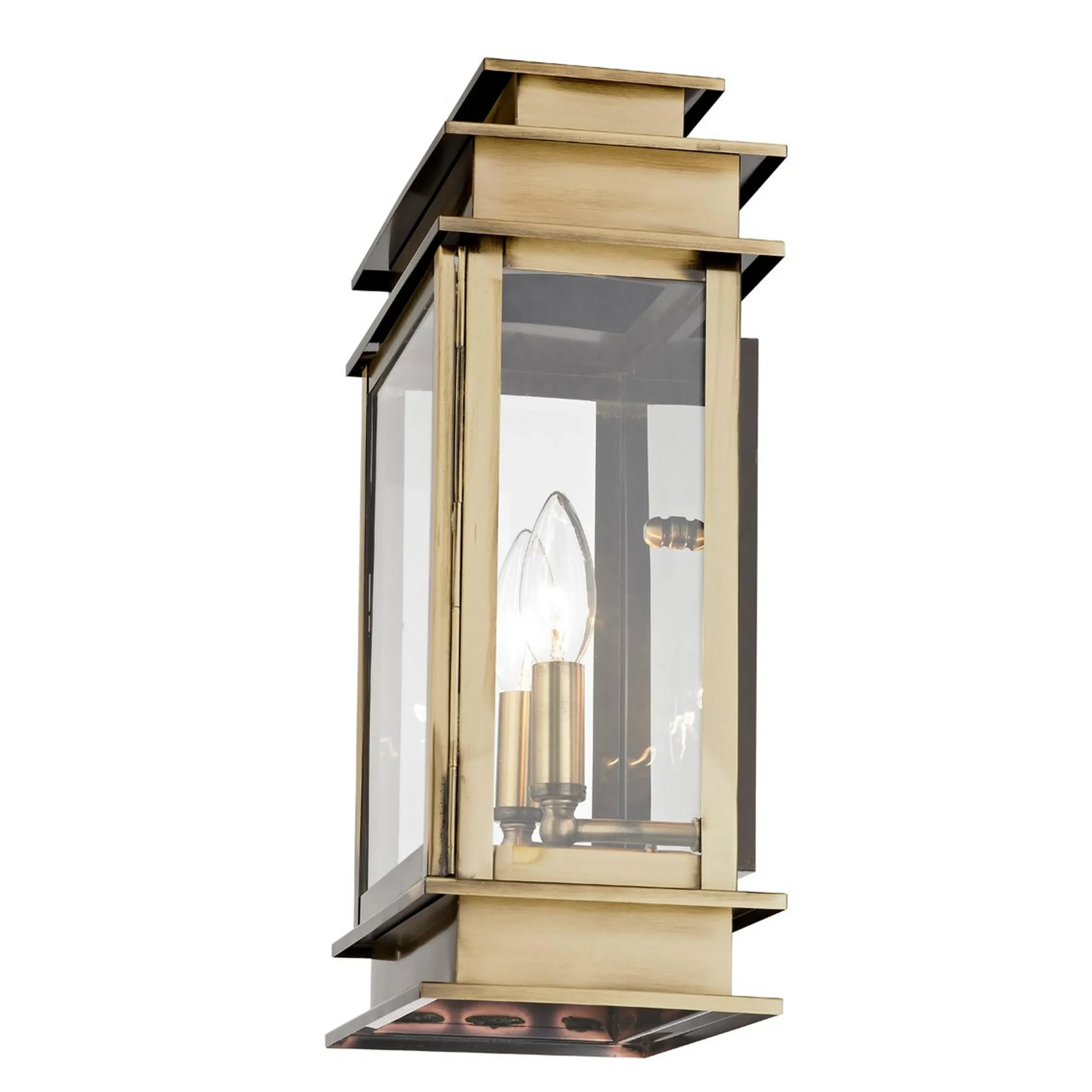 Rectangular Step Outdoor Sconce - Large