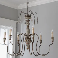 Regal Distressed Chandelier