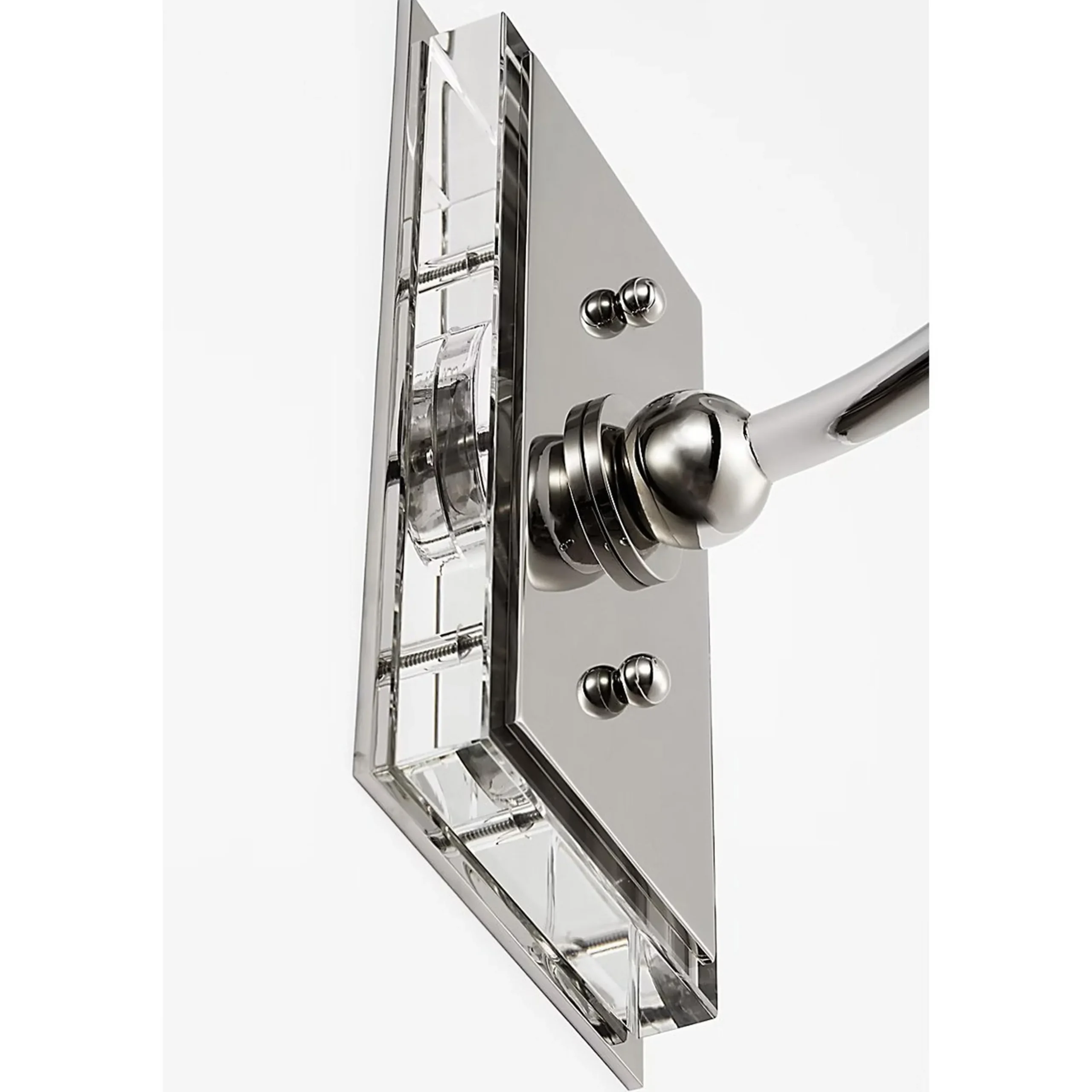 Regency Rechargeable LED Cordless Sconce - White Glass