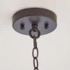 Reproduction Glass Cloche Pendant