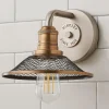 Retro Warehouse Shade Bath Sconce