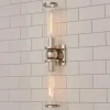 Ribbed Farria Double Bath Sconce