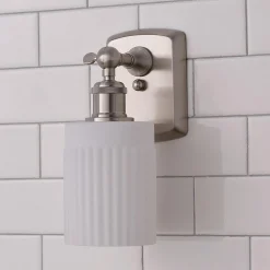 Ridged Austin Bath Sconce