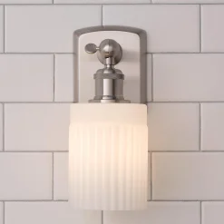 Ridged Austin Bath Sconce