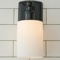 Ridged Austin Bath Sconce