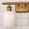 Ridged Austin Vanity Light - 2 Light