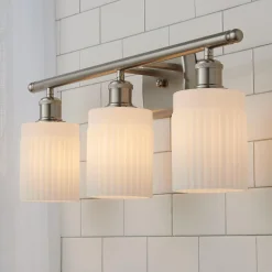 Ridged Austin Vanity Light - 3 Light