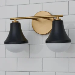 Rockford Retro Vanity Light - 2 Light