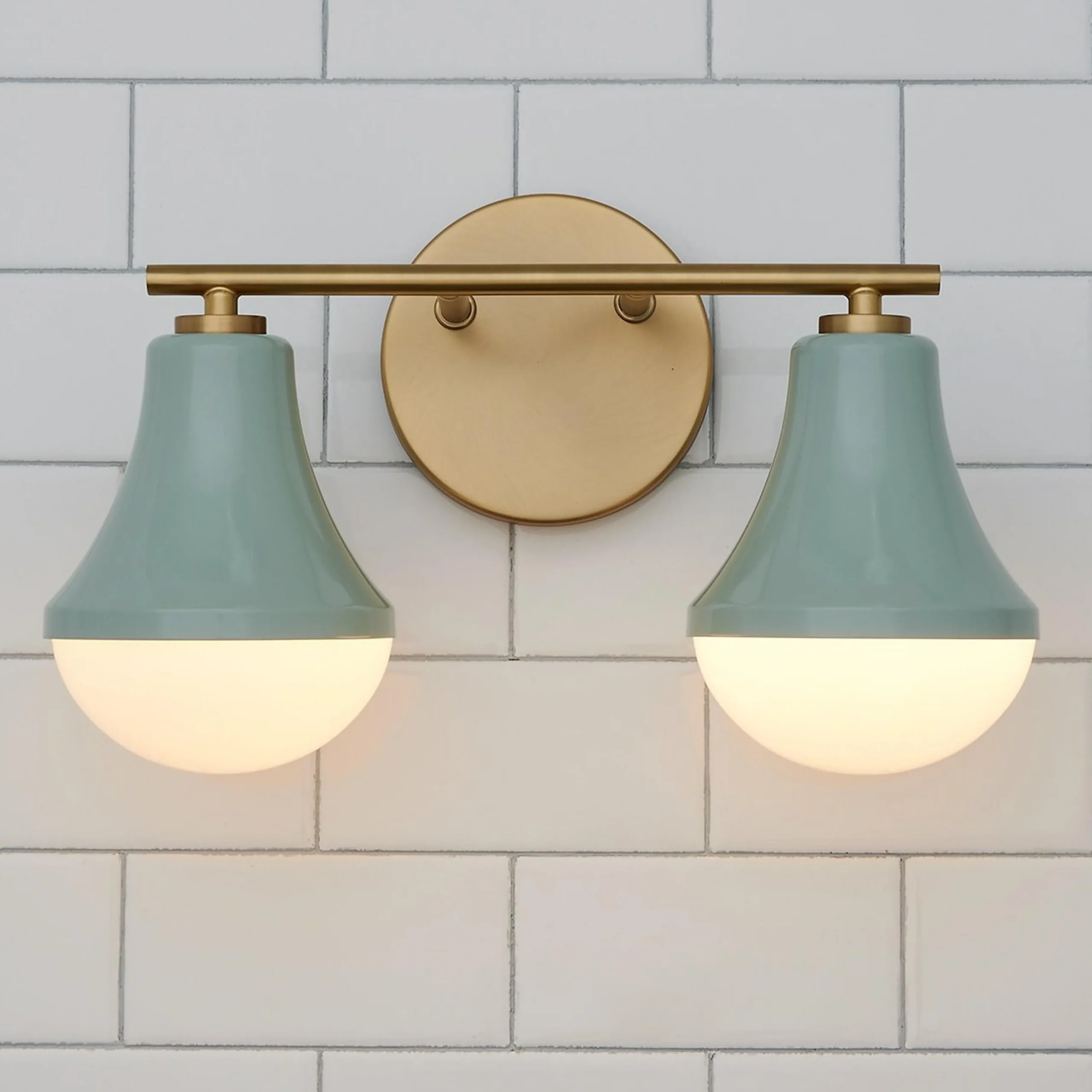 Rockford Retro Vanity Light - 2 Light